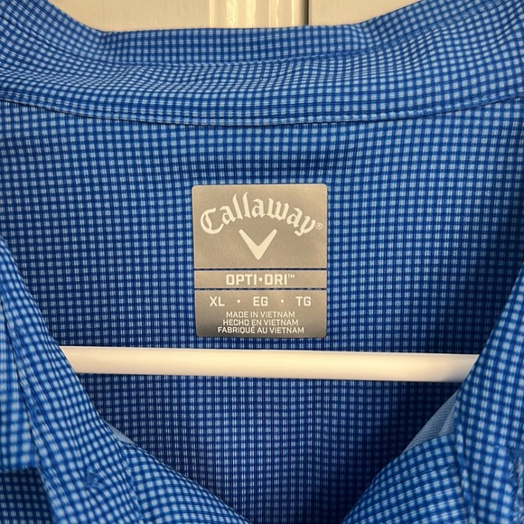 Callaway Opti-Dri Blue Polo - Picture 2 of 2